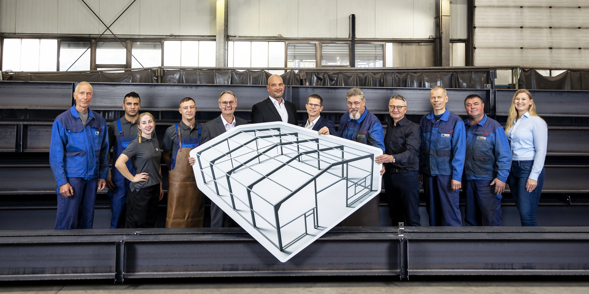 Employés HALTEC dans la production