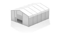 Illustration bâtiment démontable semi-isolé