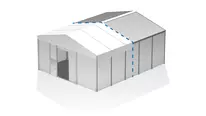 Illustration bâtiment démontable avec protection anti-condensation